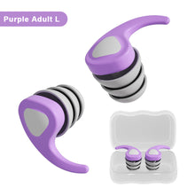 Load image into Gallery viewer, Silicone Sound Blocking Earplugs Waterproof Silicone Ear Protector Reusable Noise Reduction for Pool Bath Showering Surfing