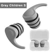 Load image into Gallery viewer, 1pair Soft Anti Noise Silicone Earplugs Swimming Ear Plugs Isolation Interference for Work Sleeping Surf Comfort Ear Protector
