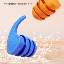 Load image into Gallery viewer, 1pair Soft Anti Noise Silicone Earplugs Swimming Ear Plugs Isolation Interference for Work Sleeping Surf Comfort Ear Protector