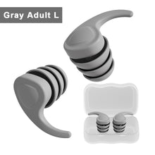 Load image into Gallery viewer, 1pair Soft Anti Noise Silicone Earplugs Swimming Ear Plugs Isolation Interference for Work Sleeping Surf Comfort Ear Protector