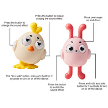 Load image into Gallery viewer, Cute Press Toy Bunny Chick Teddy Bear Little Lion Sound Effect Keychain Cartoon Doll Set Up Desktop Decompression Doll