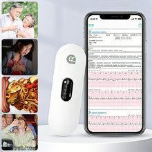 Load image into Gallery viewer, Portable ECG Monitor OLED Bluetooth EKG Cardiaco Heart Monitoring Wearable Electrocardiograma Unlimited Data Storage Share