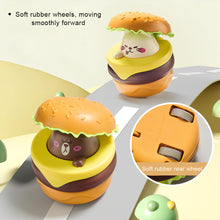 Load image into Gallery viewer, Creative Cute Hamburger Car Toys Children's Inertia Rebound Boys and Girls Press Slide Cartoon Festival Press To Automatically Slide