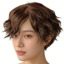 Load image into Gallery viewer, Black Short Wig Synthetic High Temperature Wig Men's Wigs for Cosplay Anime Party Daily Wig Realistic Natural Wig Cover Hair