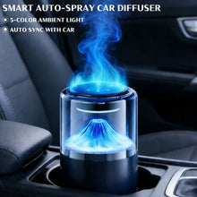 Load image into Gallery viewer, Smart Car Mist Diffuser & Fragrance Machine Auto Spray with Timer & Ambient Atmosphere Light USB Rechargeable Car Interior Decor Accessory