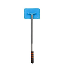 Load image into Gallery viewer, Telescopic Car Windshield Cleaning Brush with Microfiber Sleeve Aluminum Alloy Handle for Wiper & Defogging Extended Reach Tool