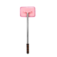 Load image into Gallery viewer, Telescopic Car Windshield Cleaning Brush with Microfiber Sleeve Aluminum Alloy Handle for Wiper & Defogging Extended Reach Tool