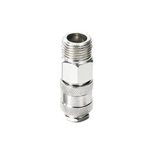 Load image into Gallery viewer, European Style 3-in-1 Self-Locking Quick Connector For Pneumatic Tools & Air Lines G1/4 G1/2 G3/8 Thread Durable Industrial & DIY Accessory