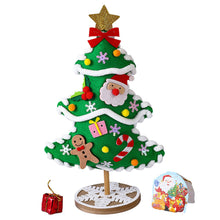 Load image into Gallery viewer, DIY Felt Christmas Tree Crafts Kits for Kids Handmade Educational Toy Christmas Decoration Craft Material Package Cute Mini Simulated Cartoon Tree Holiday Gift