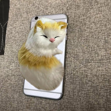 Load image into Gallery viewer, Simulation Cat Model Plush Toy Plush Cats Children Cognition Realistic Furry Imitation Animal Doll Home Decor Figurine Kids Gift