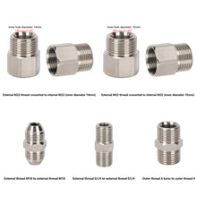 Load image into Gallery viewer, Stainless M22 1/4" Quick Connector & Plug With Male Female Fitting Thread High Pressure Washer Accessories