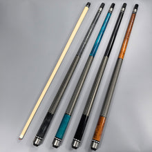 Load image into Gallery viewer, 1PC 148CM/13MM 1/2 Joint Maple Wood Pool Cue Professional Black 8-Ball 9-Ball Cue Billiard Equipment