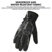 Load image into Gallery viewer, 1Pair Knob-style Windproof Cold-proof Cycling Gloves Anti-slip Touchscreen Fleece-lined Gloves Autumn Winter Outdoor Sports Thermal Equipment