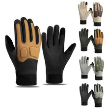 Load image into Gallery viewer, 1Pair Winter Riding Thermal Gloves Windproof Waterproof Touchscreen Stitched Gloves for Outdoor Sports Motorcycles