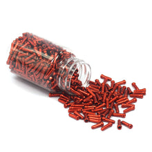Load image into Gallery viewer, 20PCS Bicycle Gear Brake Cable End Caps Solid Color Aluminum Alloy Ferrules to Prevent Cable Fraying Bicycle Accessories