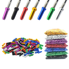 Load image into Gallery viewer, 20PCS Bicycle Gear Brake Cable End Caps Solid Color Aluminum Alloy Ferrules to Prevent Cable Fraying Bicycle Accessories