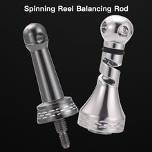 Load image into Gallery viewer, Spinning Reel Balancing Rod Screw-in Type Rod with Adjustment Spacers Fishing Reel Stabilizer Accessory