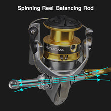 Load image into Gallery viewer, Spinning Reel Balancing Rod Screw-in Type Rod with Adjustment Spacers Fishing Reel Stabilizer Accessory