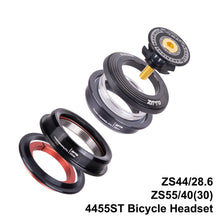 Load image into Gallery viewer, Mountain Bike Headset Sealed Dual Bearing Headset for Tapered and Straight Forks Bicycle Replacement Parts