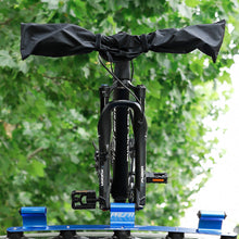 Load image into Gallery viewer, Mountain Bike Handlebar Cover PU Material Waterproof Dustproof Wear-Resistant Cover Self-Adhesive Fabric Fixed Bicycle Accessories
