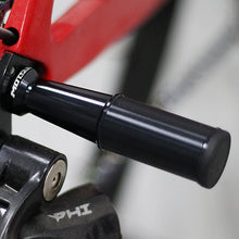 Load image into Gallery viewer, 1PC Bicycle Aluminum Alloy Rear Derailleur Protector For Quick Release Wheel Set Anti-Collision Derailleur Protection Frame Bicycle Supplies