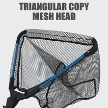 Load image into Gallery viewer, Foldable Lure Landing Net Length Adjustable Quick Release Triangle Aluminum Alloy Fish Scoop Net Fishing Supplies