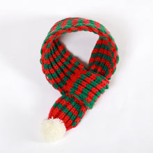 Load image into Gallery viewer, Winter Warm Knitted Pet Scarf Christmas Dog Scarf Collar New Year Pet Scarf for Small Medium Dog Teddy Chihuahua Dog Accessories