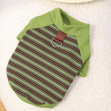 Load image into Gallery viewer, 4-42.5kg Striped Pet Clothes arge Dog Winter Clothes Velvet Big Dog Coat Puppy Clothing Pet Vest For Small Medium Large Dogs