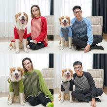 Load image into Gallery viewer, 4-42.5kg Striped Pet Clothes arge Dog Winter Clothes Velvet Big Dog Coat Puppy Clothing Pet Vest For Small Medium Large Dogs