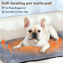 Load image into Gallery viewer, Pet Self Heating Pad Extra Warm Thermal Dog Pad Washable Anti-Slip Kennel Mat Pet Supplies for Medium Small Dogs and Cats