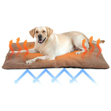 Load image into Gallery viewer, Pet Self Heating Pad Extra Warm Thermal Dog Pad Washable Anti-Slip Kennel Mat Pet Supplies for Medium Small Dogs and Cats