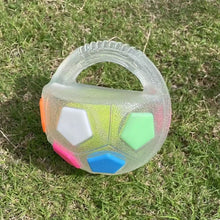 Load image into Gallery viewer, Pet Football Toy Tough Interactive Squeaky Ball Toy for Dogs Durable Chew Toy for Aggressive Chewers Pet Training & Fetch Play