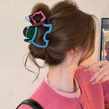 Load image into Gallery viewer, 1Pc Fashion Dog Hair Clips Cute Puppy Contrast Color Scratching Clip High-End Painted Hair Accessories For Women