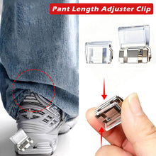Load image into Gallery viewer, 1/5/10Pcs Invisible Leg Shortening Clips Non-Slip Acrylic Pants Edge Clip Seam-Free Hidden Hem Fixing Device for Anti-Drag Pants
