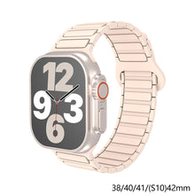 Load image into Gallery viewer, Magnetic Silicone Watch Strap for Apple Watch Bands 38mm 40mm 42mm 44mm 46mm 49mm Bracelet iWatch Series 11 10 9 SE 3 2 1 Ultra 3 2