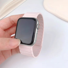 Load image into Gallery viewer, Magnetic Silicone Watch Strap for Apple Watch Bands 38mm 40mm 42mm 44mm 46mm 49mm Bracelet iWatch Series 11 10 9 SE 3 2 1 Ultra 3 2