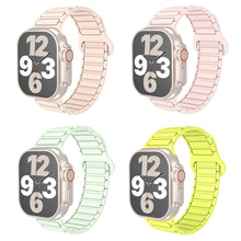 Load image into Gallery viewer, Magnetic Silicone Watch Strap for Apple Watch Bands 38mm 40mm 42mm 44mm 46mm 49mm Bracelet iWatch Series 11 10 9 SE 3 2 1 Ultra 3 2