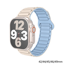 Load image into Gallery viewer, Magnetic Silicone Watch Strap for Apple Watch Bands 38mm 40mm 42mm 44mm 46mm 49mm Bracelet iWatch Series 11 10 9 SE 3 2 1 Ultra 3 2