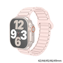 Load image into Gallery viewer, Magnetic Silicone Watch Strap for Apple Watch Bands 38mm 40mm 42mm 44mm 46mm 49mm Bracelet iWatch Series 11 10 9 SE 3 2 1 Ultra 3 2
