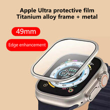 Load image into Gallery viewer, Tempered Glass for Apple Watch Ultra 3 Ultra 2 49mm Titanium Alloy Frame Border Protection iWatch Screen Protector Accessories