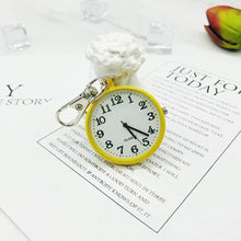 Load image into Gallery viewer, Nurse Student Tiny Quartz Pocket Watch With Keyring Large Dial Digital Pocket Watch Pendant Kid Gift