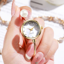 Load image into Gallery viewer, Fashionable Pearl Bracelet Watch Women's Diamond-Encrusted Watch Light Luxury High-End Watch Accessories Gift