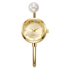 Load image into Gallery viewer, Fashionable Pearl Bracelet Watch Women's Diamond-Encrusted Watch Light Luxury High-End Watch Accessories Gift
