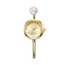 Load image into Gallery viewer, Fashionable Pearl Bracelet Watch Women's Diamond-Encrusted Watch Light Luxury High-End Watch Accessories Gift