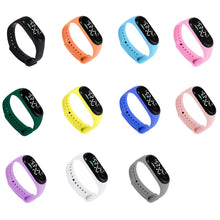 Load image into Gallery viewer, Students Luminous Waterproof Watch Outdoor Sports Digital Watch Casual Wristband Boy Girls Gift