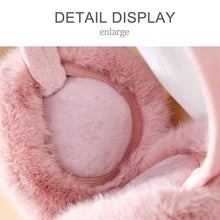 Load image into Gallery viewer, Winter Warm Earmuffs Cute Plush Warm Earflap Protect Ears Outdoor Cold Protection Adjustable Foldable Ear Cups