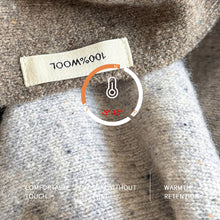 Load image into Gallery viewer, Winter Wool Scarf Shawl Neckerchief Thickened Triangular Scarf Casual Wear Elegant Oversized Women Big Shawl
