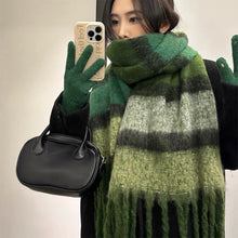 Load image into Gallery viewer, Winter Korean Style Women's Scarf High-End Thickened Warm Scarf Neck Warmer Thick Neckerchief Accessories