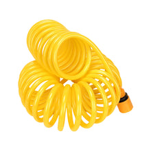 Load image into Gallery viewer, 5m/16.4ft Retractable Garden & Car Wash Water Hose High Pressure Anti-Burst Wear Freeze Resistant Flexible Retractable Spring Hose for Home Wash Car Use