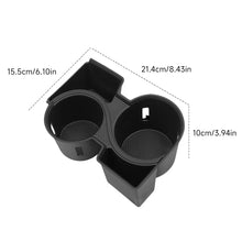Load image into Gallery viewer, Car Center Console Cup Holder Anti-Shake Sleeve Fit For Kia EV9 2024-2025 Drink Holder Stabilizer & Position Limiter Non-Slip Storage